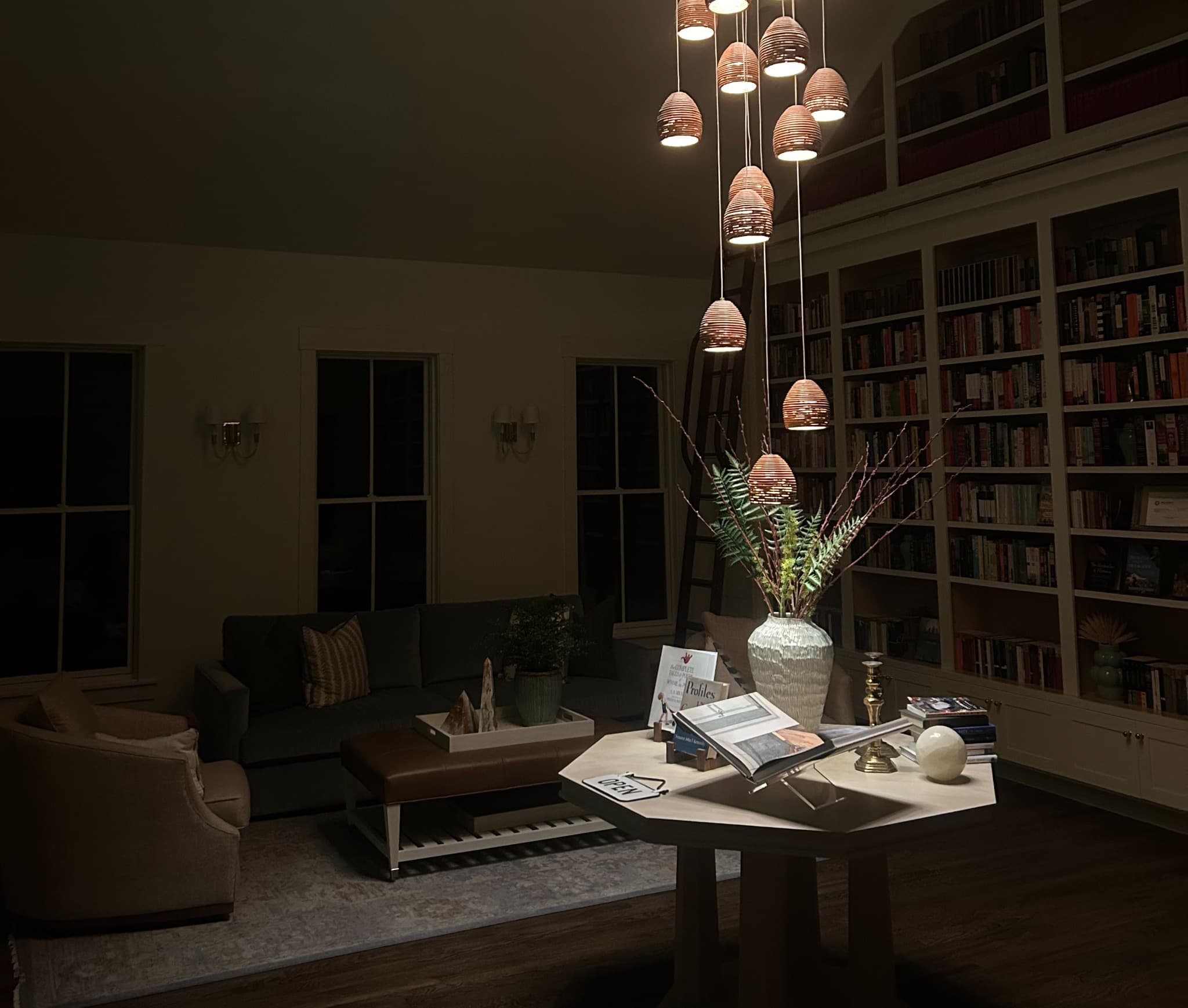 Inside the Library at Carlton Landing